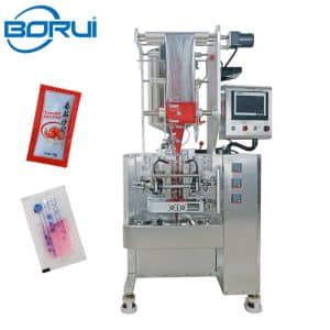 Liquid sauce packaging machine