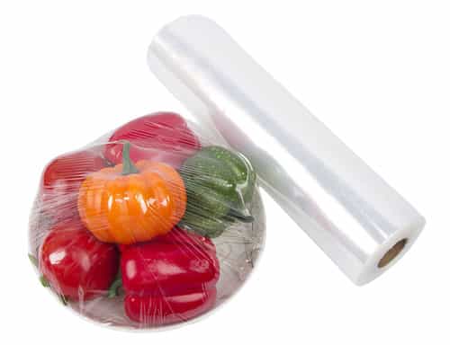 Cling film wrapping machine