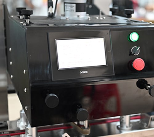 capping machine touch screen