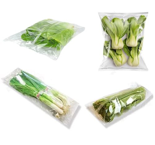 packaging samples of vegetables packing machine